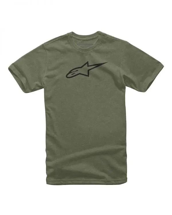 Alpinestars Ageless 2 Tee - Olive / Heather Black - 1037-72022-6911