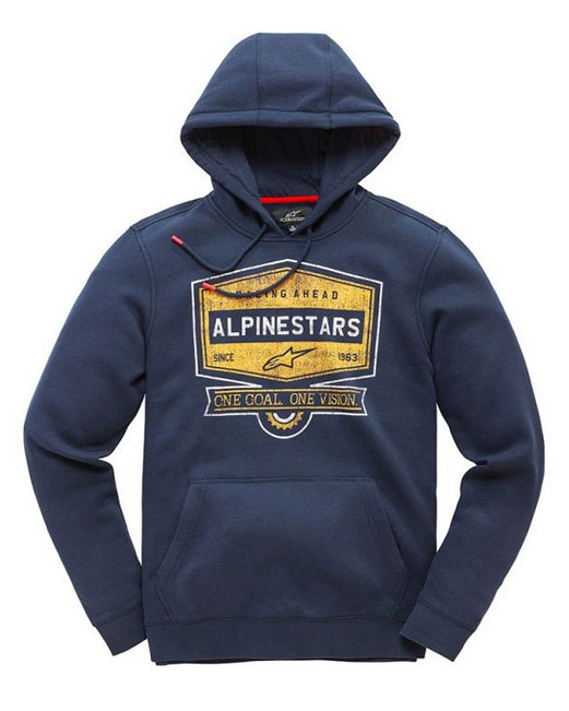 Alpinestars Diner Fleece Hoody - Navy - 1019-51017-70