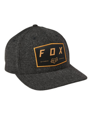 Fox Badge Cap - Black - 28505-001