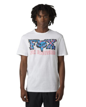 Fox Barb Wire 2 Premium Tee - Optic White - 30525-190