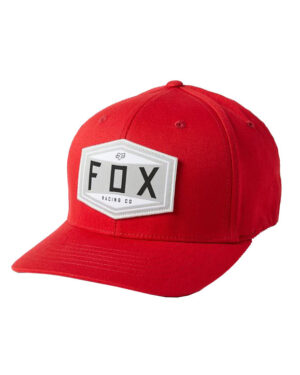 Fox Emblem Flexfit Cap - Chili - 27096-555