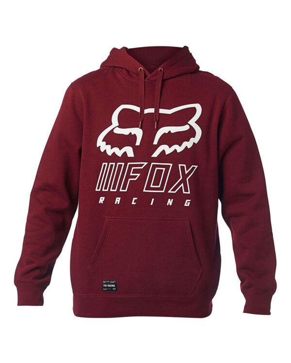 Fox Overhaul Pullover Hoody - Cranberry - 25959-527