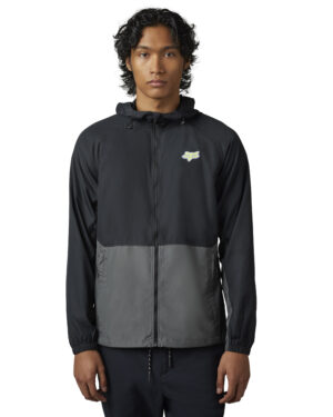 Fox Title Sponsor Windbreaker Jacket - Black - 30943-001