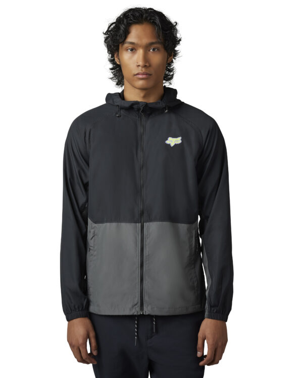 Fox Title Sponsor Windbreaker Jacket - Black - 30943-001