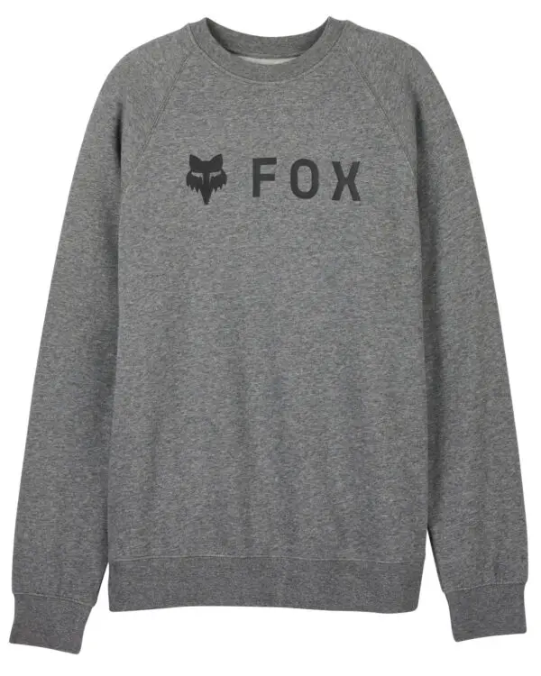 Foxracing Absolute Fleece Crew - Heather Graphite - 31591-185