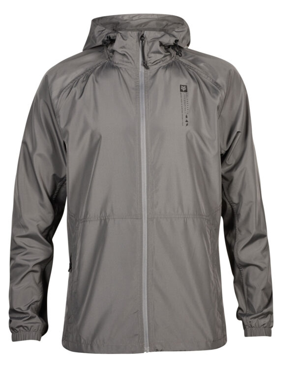 Foxracing Base Over Windbreaker Jacket - Pewter - 30590-052