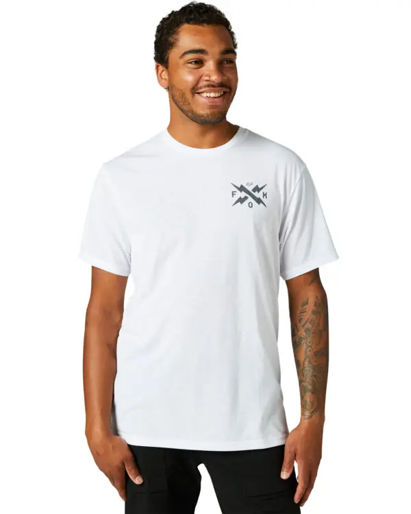 Foxracing Calibrated - SS Tech Tee - Optic White 29063-190