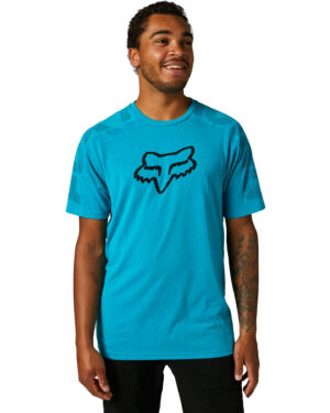 Foxracing Divide - SS Tech Tee - Citrus Blue - 29043-332