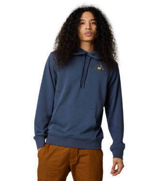 Foxracing Finished - Pullover Fleece Hoody - Deep Cobalt - 29853-387