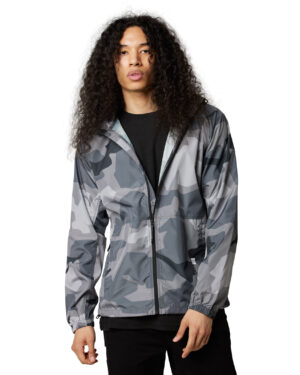 Foxracing Geology Camo Windbreaker Jacket - Black Camo - 30206-247