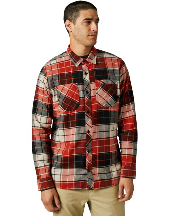 Foxracing Grainz - Utility Flannel Shirt - Red Clay 29058-348