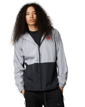 Foxracing Leed Windbreaker Jacket - Steel Grey - 30243-172