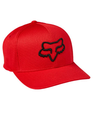 Foxracing Lithotype - Flexfit Cap - Flame Red 27088-122