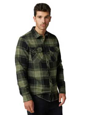 Foxracing Traildust 2.0 Flannel Shirt - Army - 28857-532