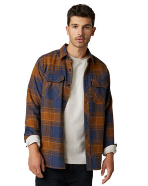 Foxracing Traildust 2.0 Flannel Shirt - Deep Cobalt - 28857-387