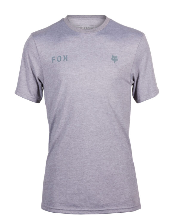 Foxracing Wordmark Tech Tee - Heather Graphite - 31890-185