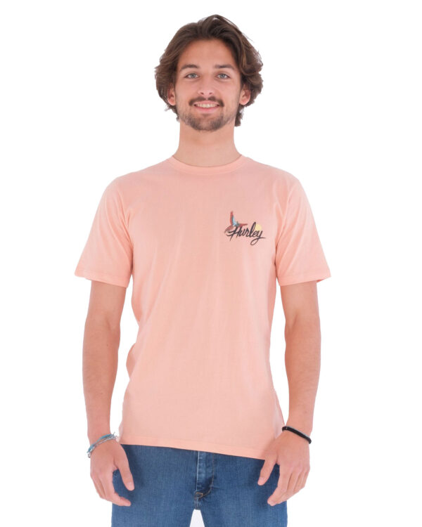 Hurley Parrot Bay Tee - Pink Quest - MTS0029710-H600