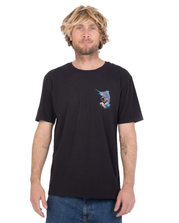 Hurley Trippy Fish Tee - Black - MTS0029890-H010