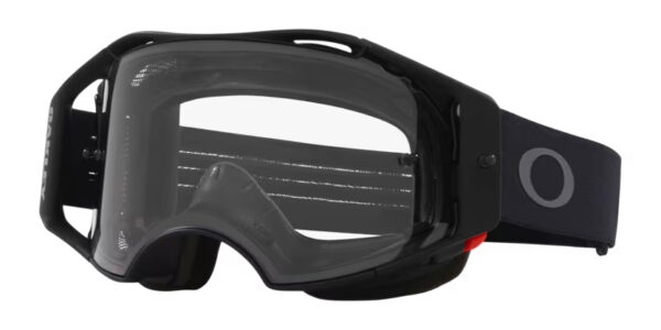 Oakley Airbrake MTB - Black Gunmetal - Clear - OO7107-21 - 888392609700