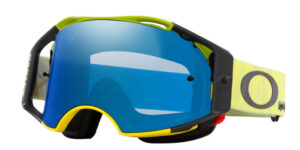 Oakley Airbrake MTB - TLD Painted Yellow - Black Ice Iridium - OO7107-1900 - 888392600615