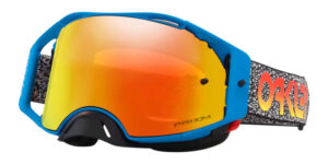 Oakley Airbrake MX - Blue Crackle - Prizm MX Torch - OO7046-E300 - 888392596208