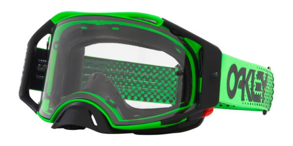 Oakley Airbrake MX - Moto Green B1B - MX Clear - OO7046-D9 - 888392595980