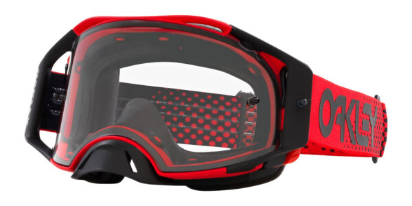 Oakley Airbrake MX - Moto Red B1B - MX Clear - OO7046-E1 - 888392596185