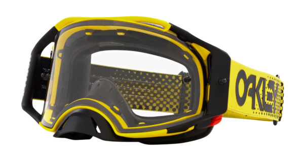 Oakley Airbrake MX - Moto Yellow B1B - MX Clear - OO7046-E2 - 888392596192