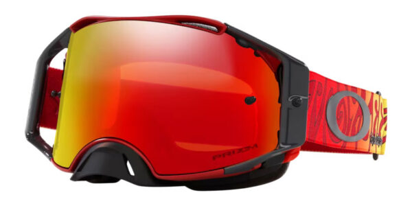 Oakley Airbrake MX - TLD Trippy Red - Prizm MX Torch - OO7046-E800 - 888392600592