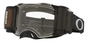 Oakley Airbrake MX - TuffBlocks Gunmetal - Clear - Race Ready - OO7046-C000 - 888392569660