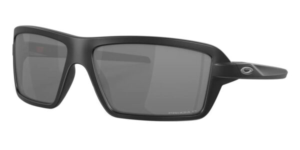 Oakley Cables - Matte Black - Prizm Black Polarized - OO9129-0263 - 888392576033