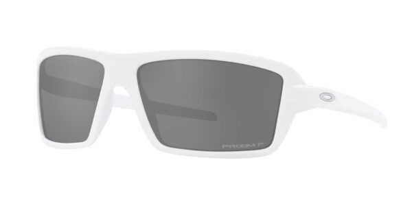 Oakley Cables - Matte White - Prizm Black Polarized - OO9129-1463 - 888392604057