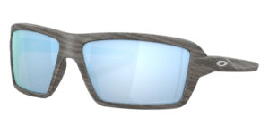 Oakley Cables - Woodgrain - Prizm Deep Water Polarized - OO9129-0663 - 888392575524