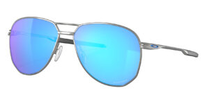 Oakley Contrail - Satin Chrome - Prizm Sapphire - OO4147-0357 - 888392561930