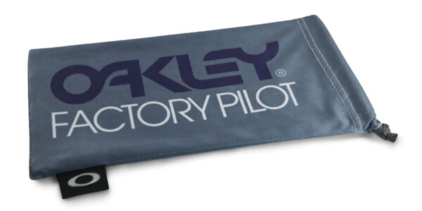 Oakley Factory Pilot Grey / Black Microbag - 102-147-001 - 888392230652