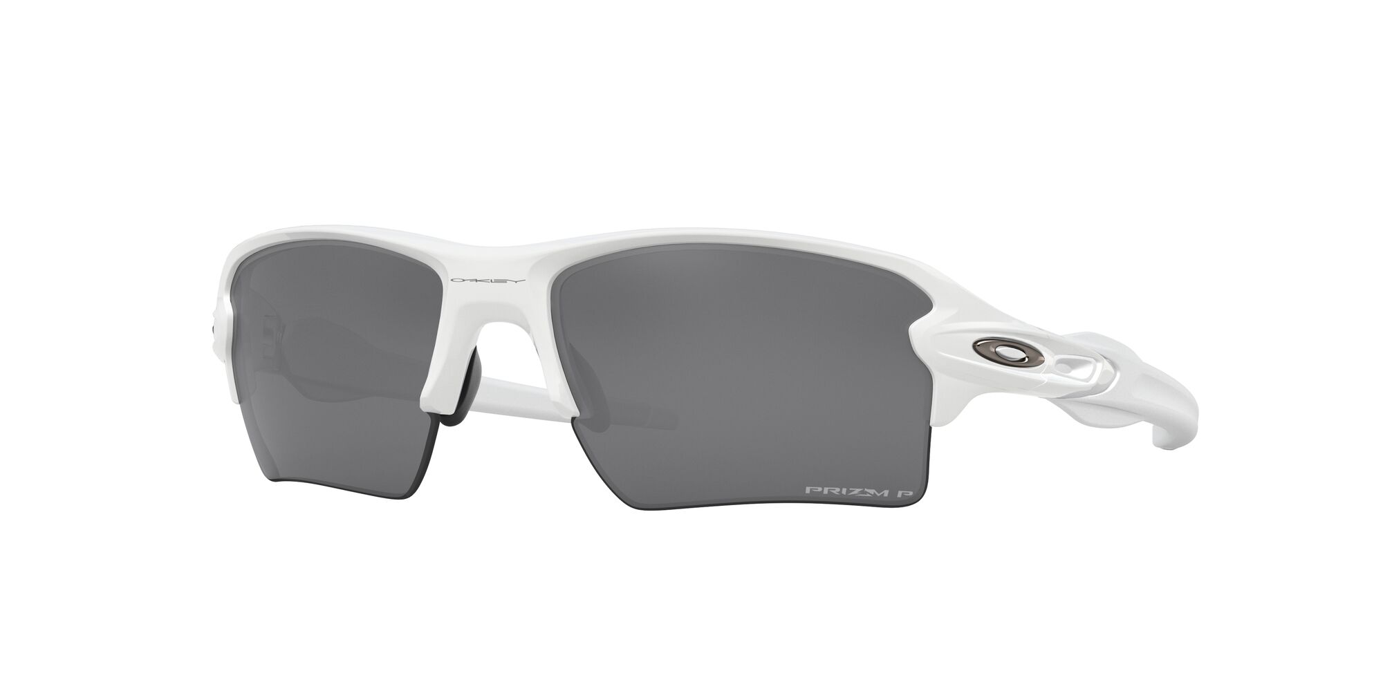 Oakley Flak  XL – Polished White – Prizm Black Polarized Sunglasses  OO9188-7659 – Ten-Eighty
