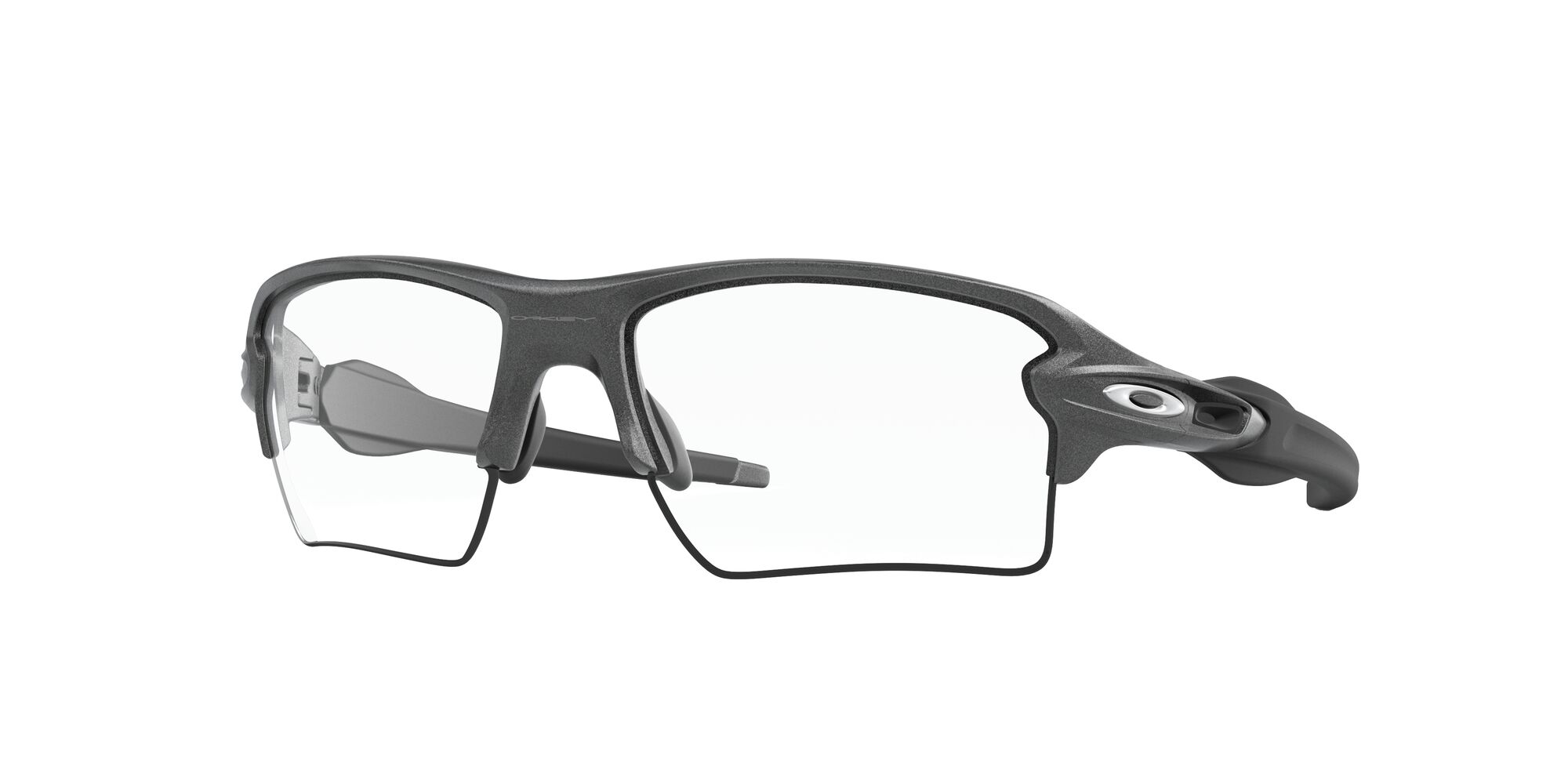 Oakley Flak  XL – Steel – Clear Black Iridium Photochromic Sunglasses  OO9188-1659 – Ten-Eighty