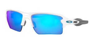 Oakley Flak 2.0 XL - Polished White - Prizm Sapphire - OO9188-9459 - 888392356017
