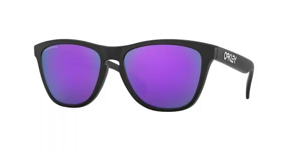 Oakley Frogskins - Matte Black - Prizm Violet - OO9013-H655 - 888392454690