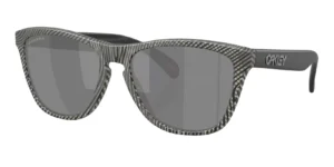 Oakley Frogskins - Matte Grey Ink Fingerprint - Prizm Black - OO9013-MO55 - 888392664235