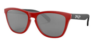 Oakley Frogskins - Origins - Matte Red - Prizm Black - OO9013-I255 - 888392473523