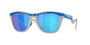 Oakley Frogskins Hybrid - Primary Blue / Cool Grey - Prizm Sapphire - OO9289-0355 - 888392610270