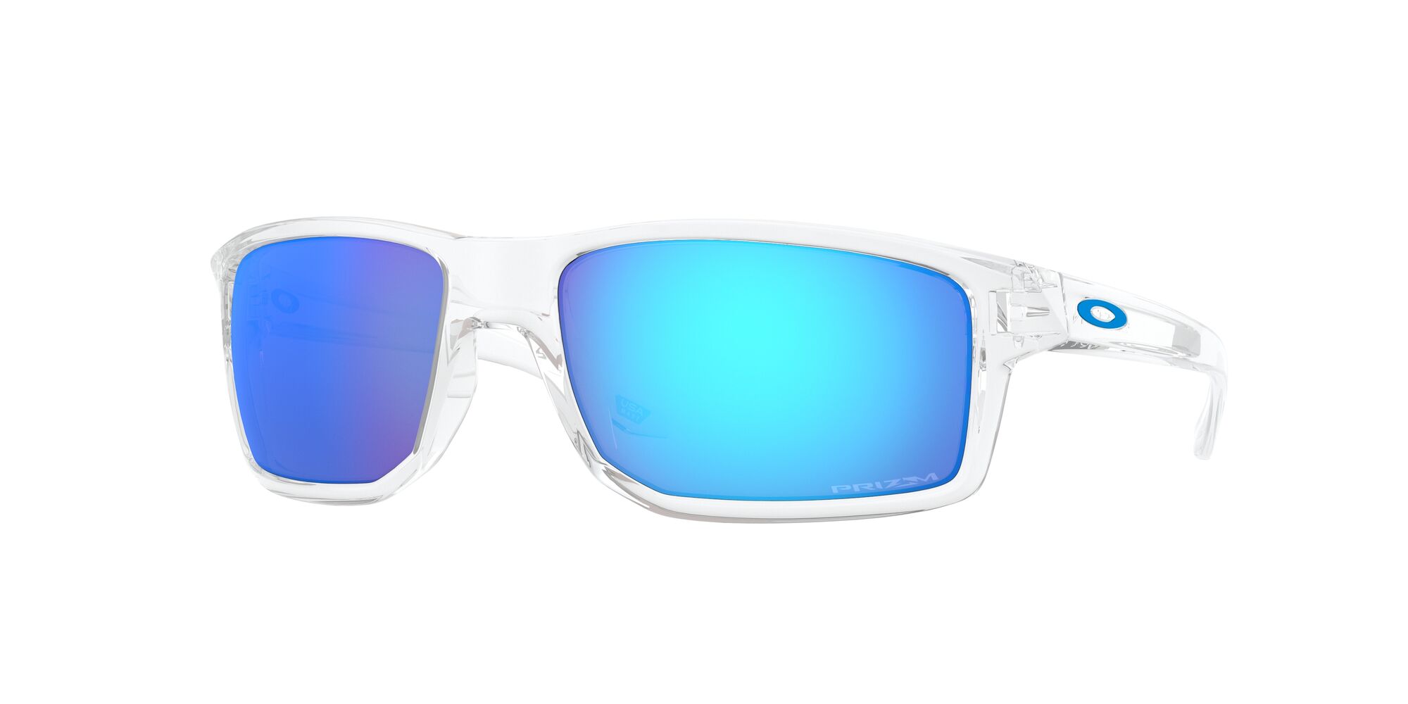 Oakley Gibston – Polished Clear – Prizm Sapphire Sunglasses OO9449-0460 ...