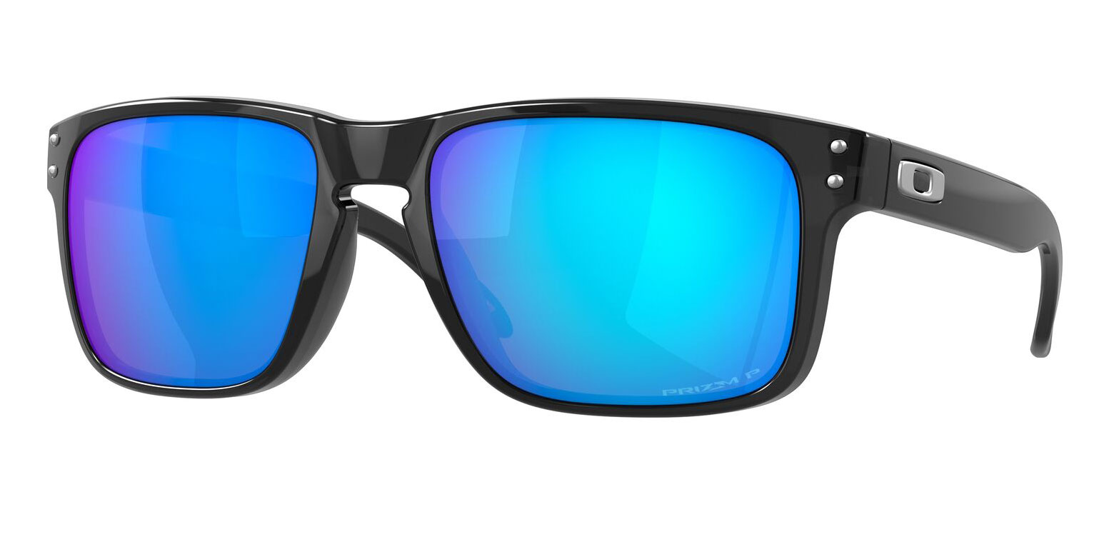 Oakley Holbrook – Black Ink – Prizm Sapphire Polarized Sunglasses  OO9102-W755 – Ten-Eighty