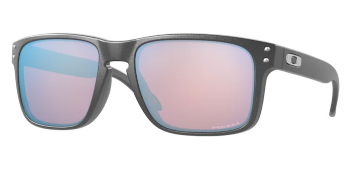 Oakley Holbrook – Steel – Prizm Snow Sapphire Sunglasses OO9102-U255 ...