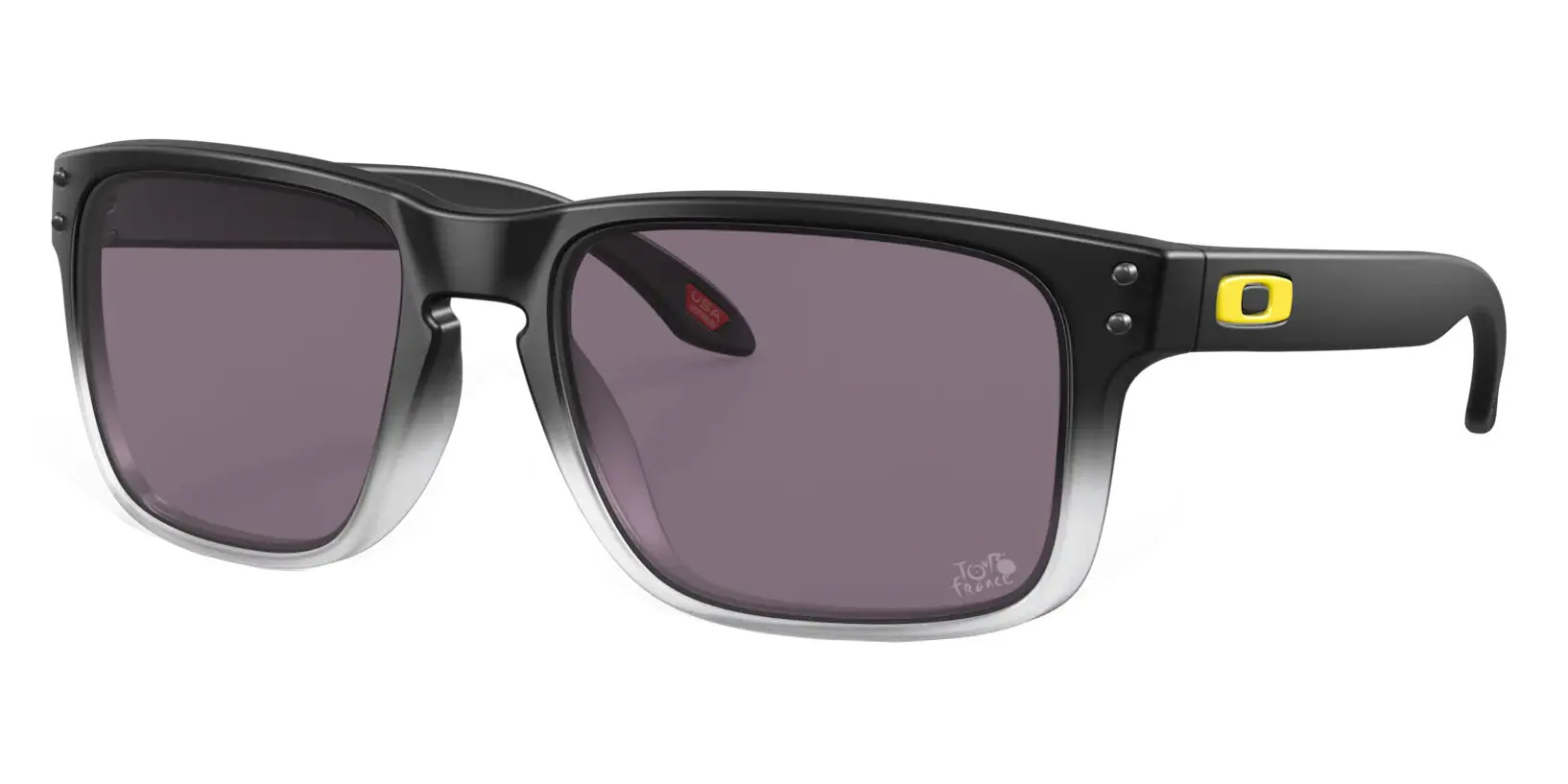 Oakley Holbrook TDF Matte Black Fade Prizm Grey Sunglasses