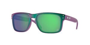 Oakley Holbrook - TLD Matte Purple Green Shift - Prizm Jade - OO9102-T455 - 888392540355