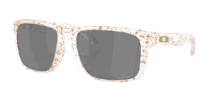 Oakley Holbrook - Terrazzo Collection - Clear Terrazzo - Prizm Black Polarized - OO9102-AG55 - 888392663634