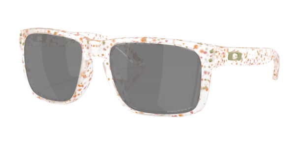 Oakley Holbrook - Terrazzo Collection - Clear Terrazzo - Prizm Black Polarized - OO9102-AG55 - 888392663634