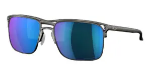 Oakley Holbrook Ti - Matte Gunmetal - Prizm Sapphire Polarized - OO6048-0457 - 888392552327